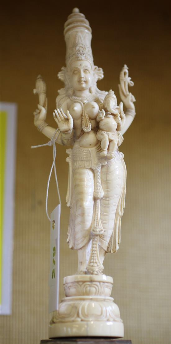 18th Century carved Indian diety